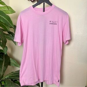 Maui and Sons Light Pink Short Sleeve Tee
